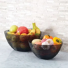 Mikasa Gingko 2pc Modern Metal Baskets For Fruit & Vegetable