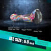 Hoverstar Hoverboard 6.5" Electric Scooter With Bluetooth Speaker And Led Light - Image 3