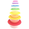 Mainstays 14 Piece Rainbow Food Storage Containers With Lids - Image 6