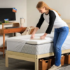 Comfort Revolution Dorm Essentials Mattress Topper Sleep Bundle - Twin Xl - Image 7