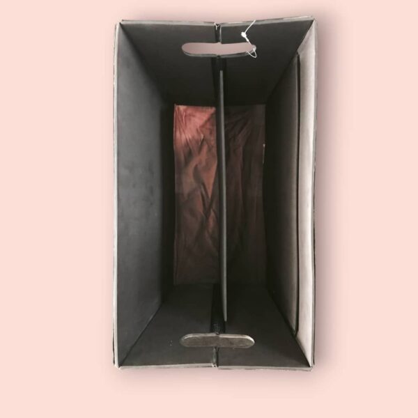 Tu Magazine Holder Faux Leather Brown - Image 5