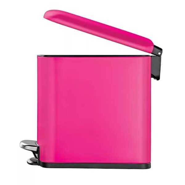 Tramontina 1.6 Gallon Step Trash Cans 2 Pcs - Pink - Image 2