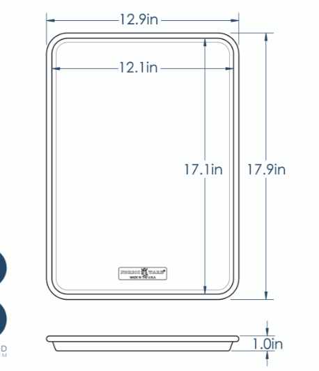 Natural Baking Sheets (Set Of 3) - Silver - Image 5