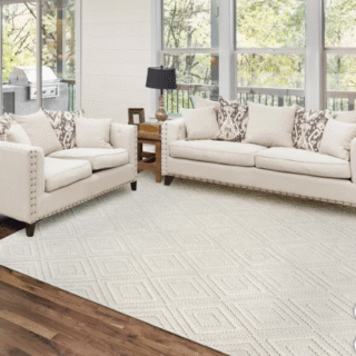 G.A. Gertmenian & Sons Regent Area Rug Collection - Mallory Cream