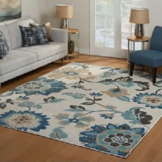 Encore Rug Collection Kianna Ivory 7ft 10in x 10ft