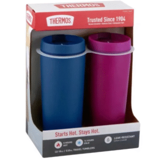 Thermos Stainless Steel 18oz Travel Tumbler - 2pack