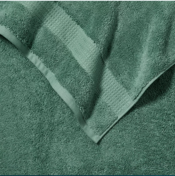 Purely Indulgent Bath Towel, Green Water - Image 2