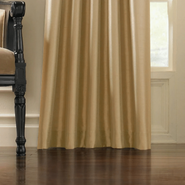 Marquee Curtain 84" One Lined Pinch Pleat, Sand - Image 4