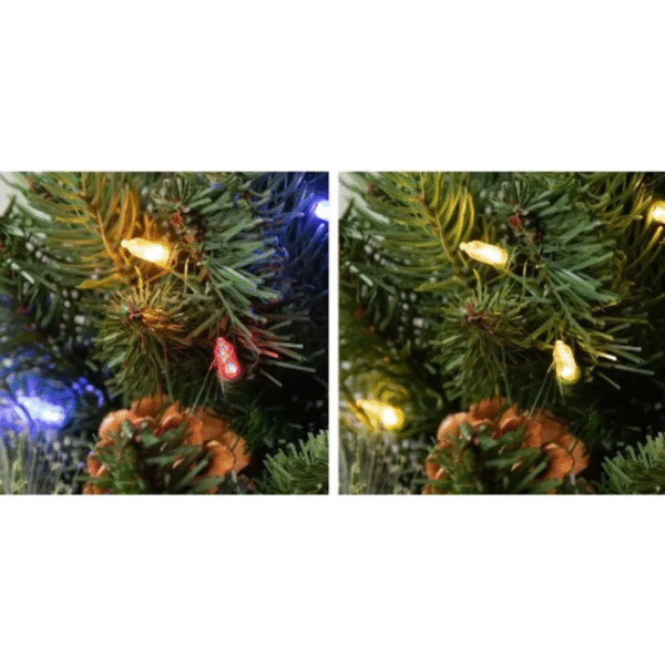 Pre-lit Decorated Garland - 9ft - 2.7m - Image 5