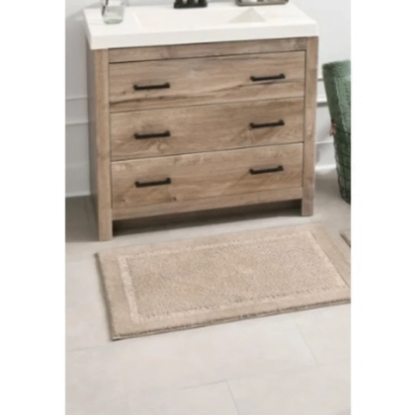 Purely Indulgent Bath Rug - 1 Piece - Oxford Tan