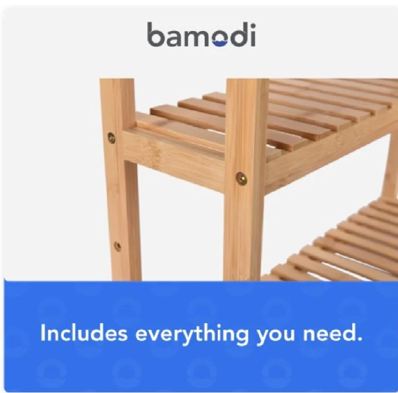 Bamodi Bamboo 3 Tier Shelf - Image 4