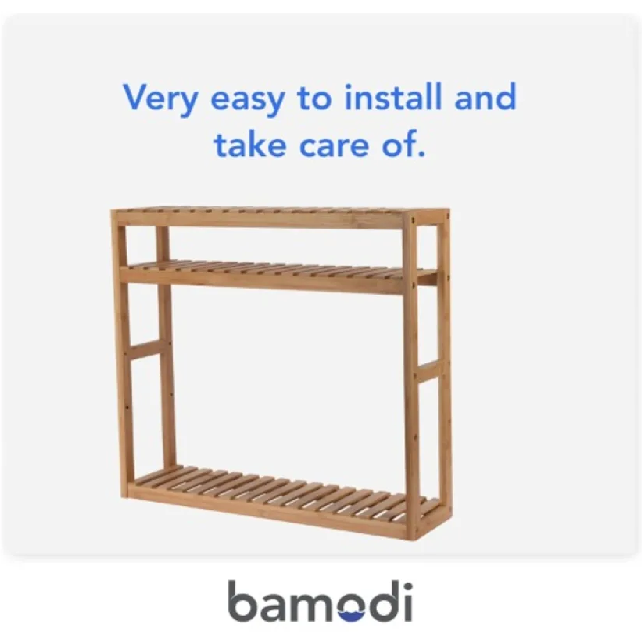 Bamodi Bamboo 3 Tier Shelf - Image 6