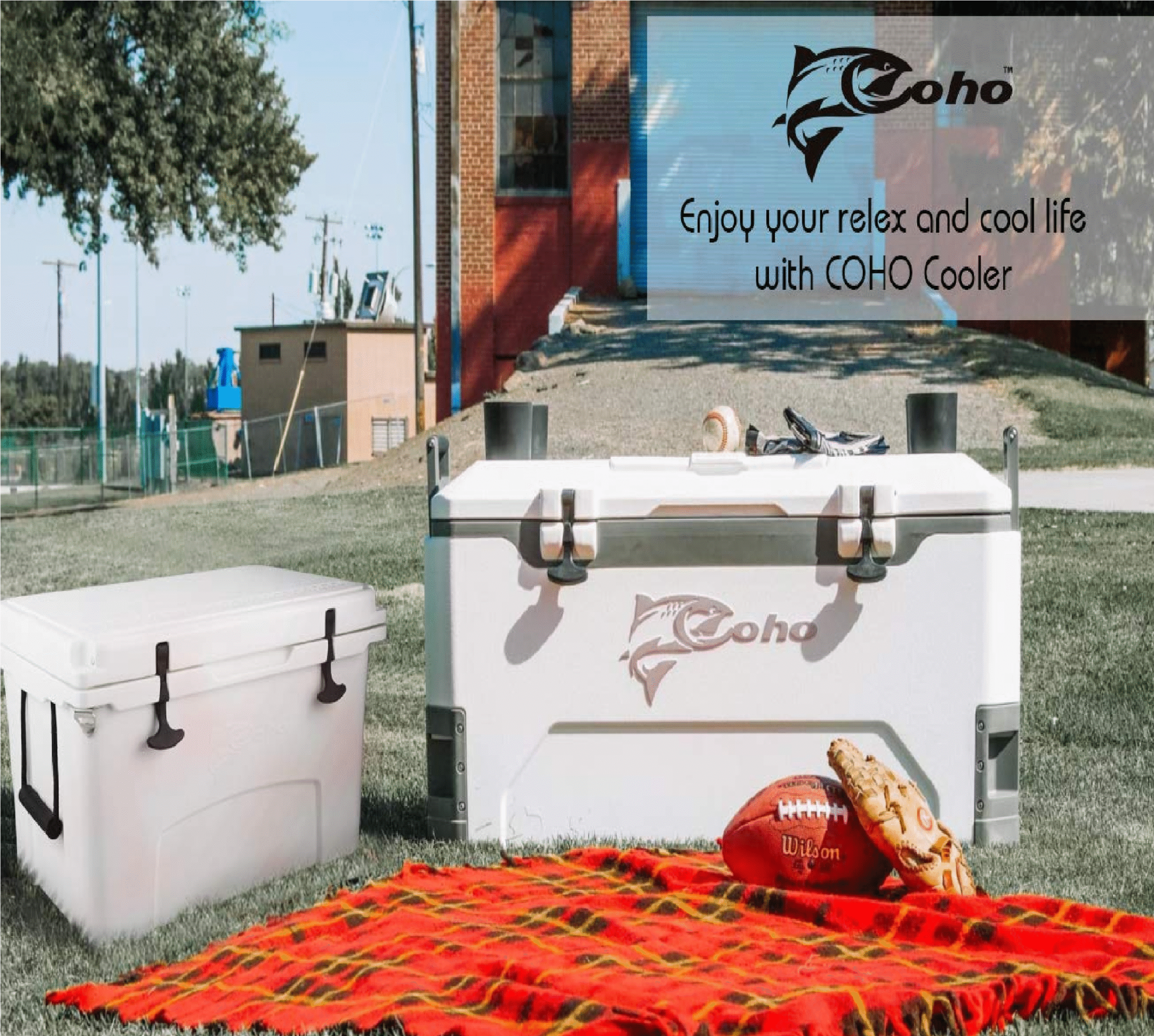 COHO 55 Quart Rotomolded Cooler - Image 7