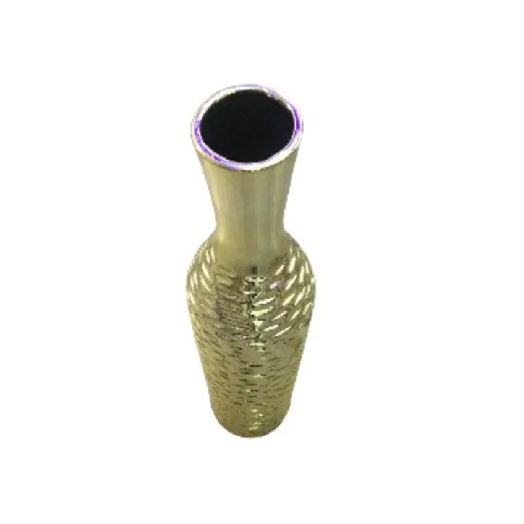 Decor Concepts Gold Ceramic Glass Floor Vase - Image 5