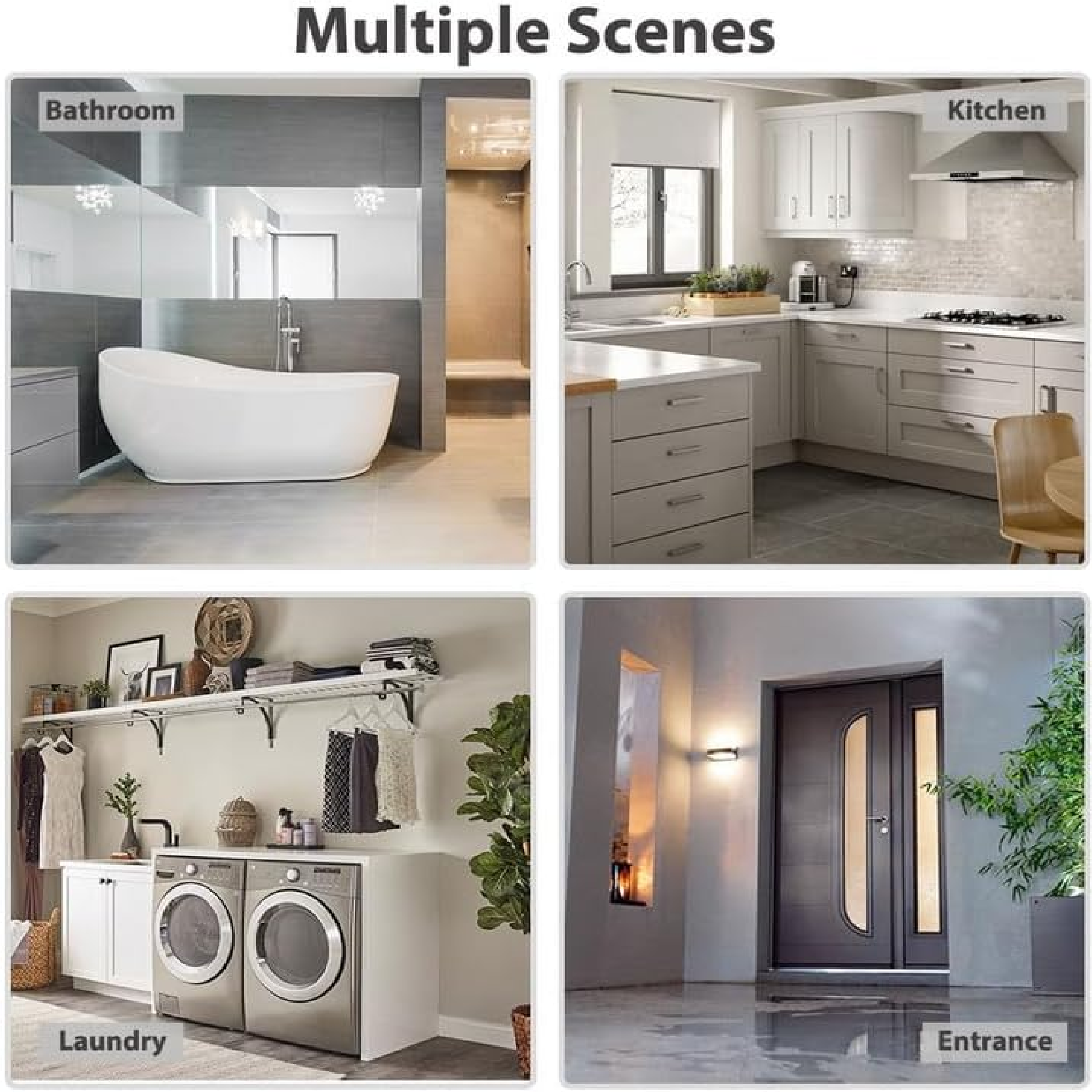 Gliwen Dark Grey Bath Mat - 2ft X 5ft - Image 6