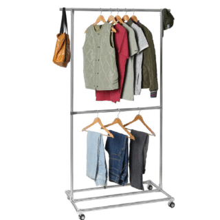 Seville Classics Stainless Steel Garment Rack