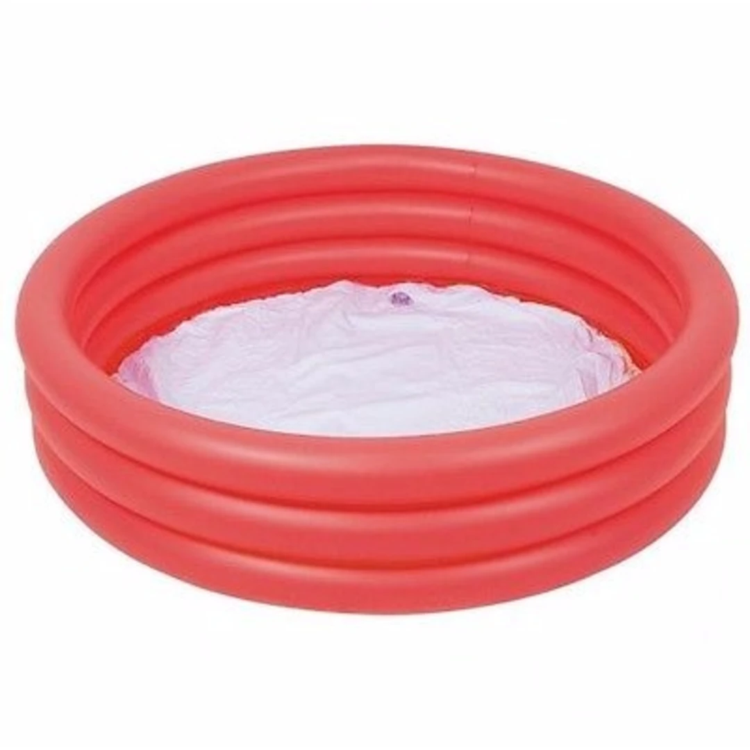 Splash & Play Inflatable 3-ring Pool - Red