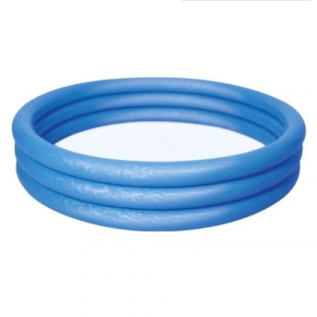 Splash & Play Inflatable 3-ring Pool - Blue