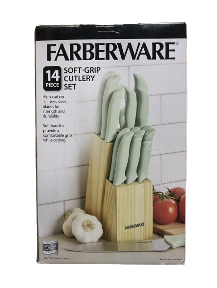 Farberware Soft-grip Cutlery Knife Set 14-piece 14 Pc