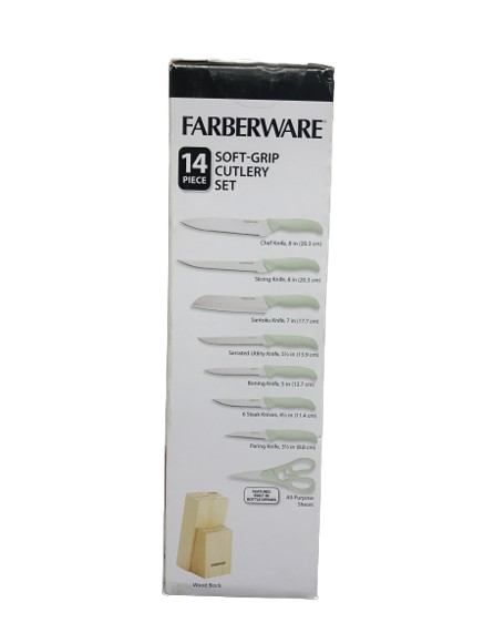 Farberware Soft-grip Cutlery Knife Set 14-piece 14 Pc - Image 4