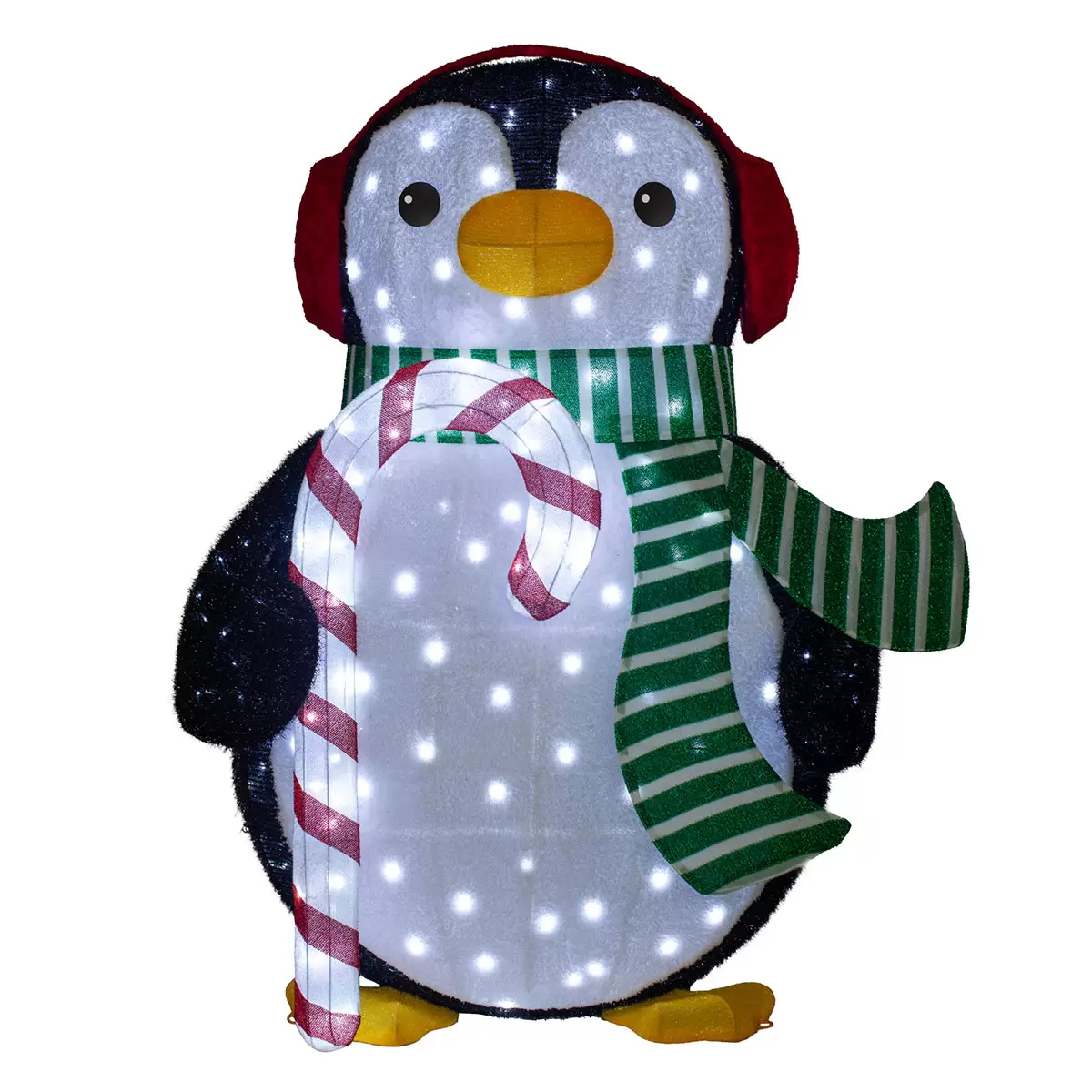 5ft (152 cm) Penguin with LED Lights - Image 3