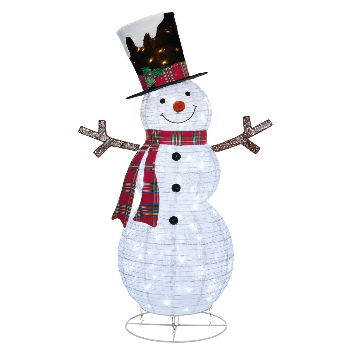 Set Of 4 Snowman Family - Image 3