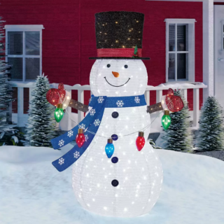 7ft (2.13 M) Indoor/outdoor Pop Up Christmas Snowman With 335 Led Lights