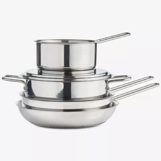 Arch Studio 5-Pieces Stainless Steel Cookware Set
