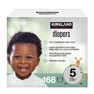Kirkland Signature Baby Diaper, Size 5