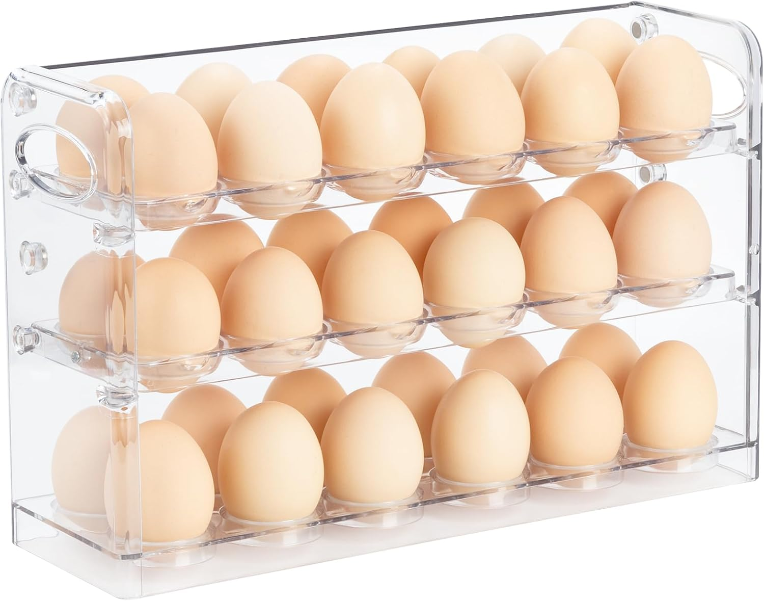 Julia's Kitchen Fridge Door Egg Rack - Holds Up To 36 Eggs