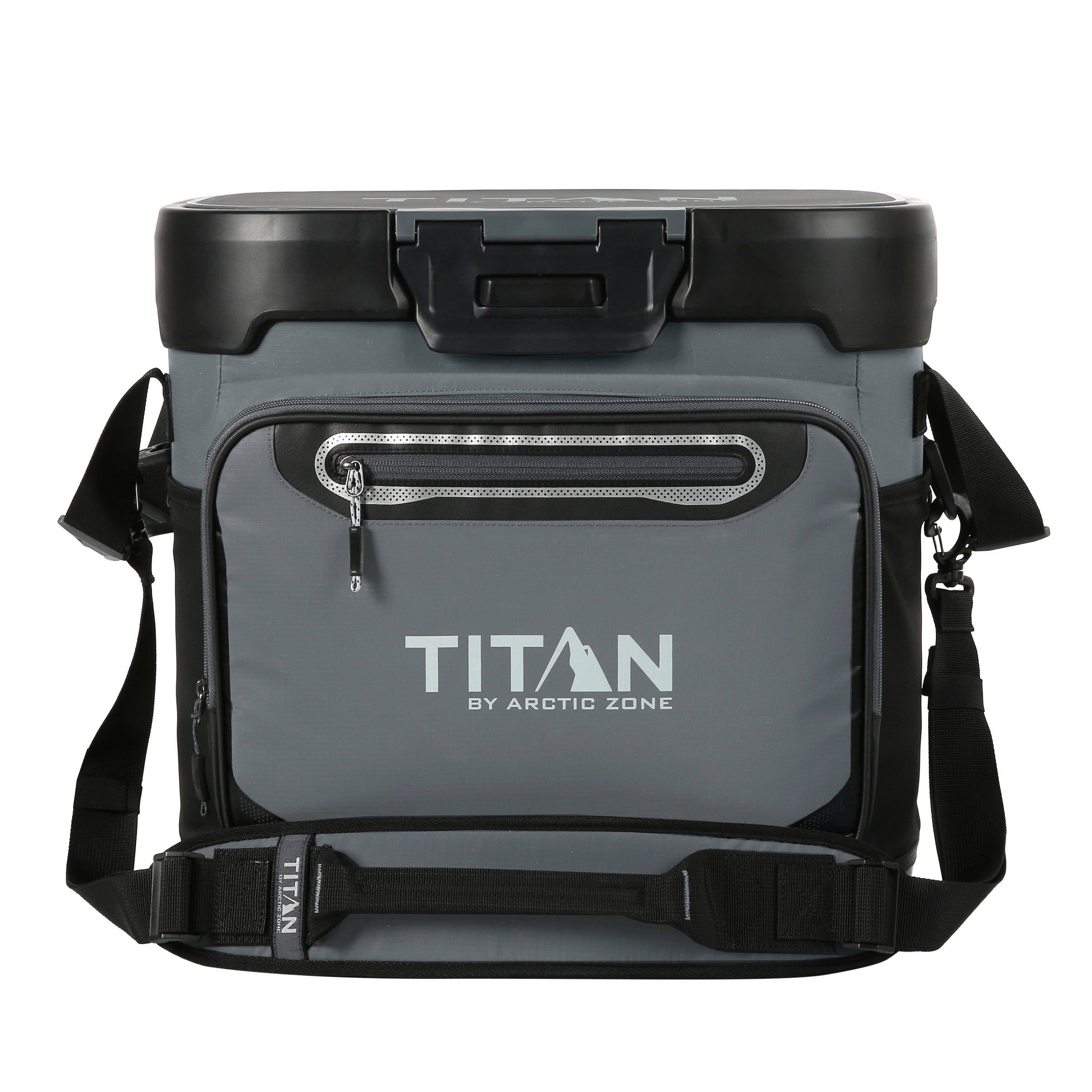 Titan Faux Leather Cooler Tote - Black (Copy)