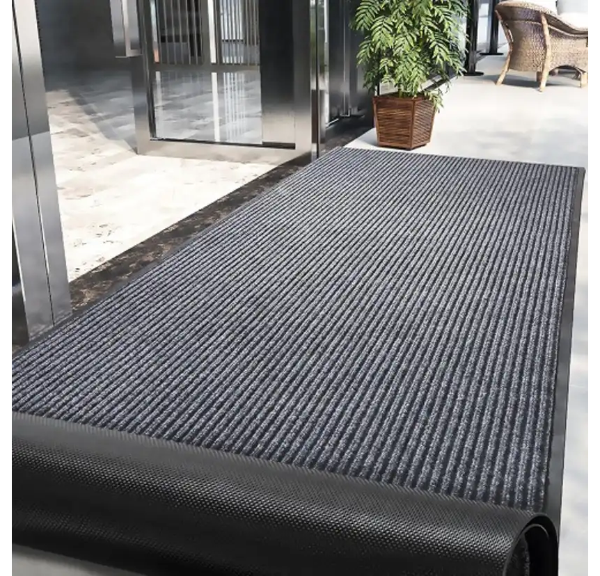 Commercial Grade Door Mat - Grey - 3' X 10'