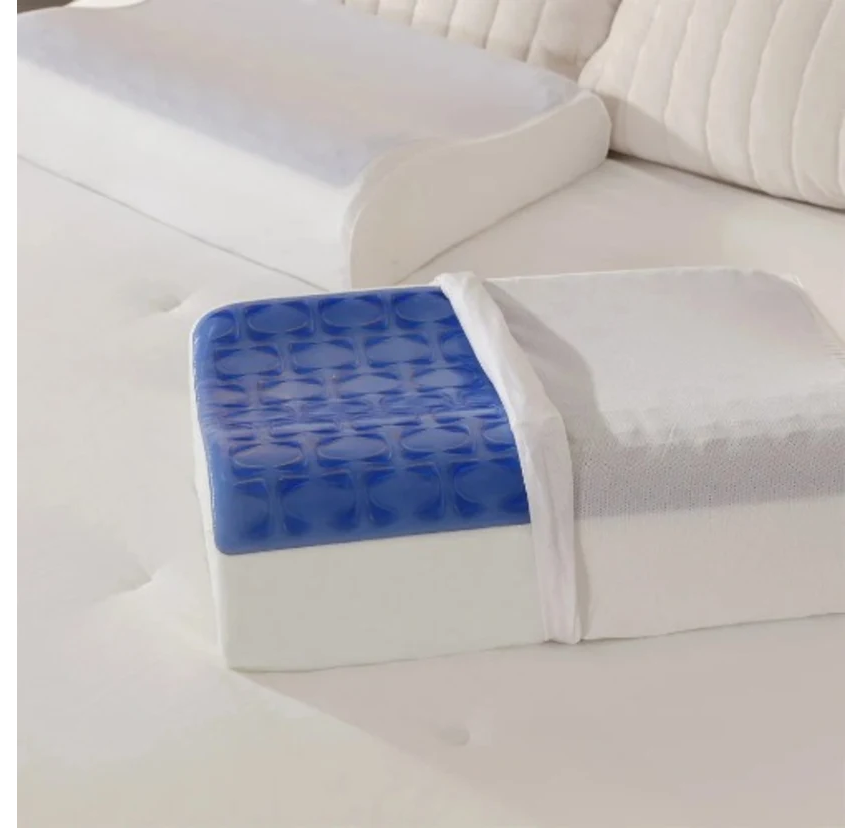 Sealy Cooling Gel Contour Memory Foam Pillow, 20" - Image 2