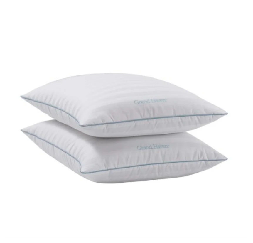 Farm To Home Organic Cotton Down Alternative Pillow, 2-pack, Queen Size - Image 2