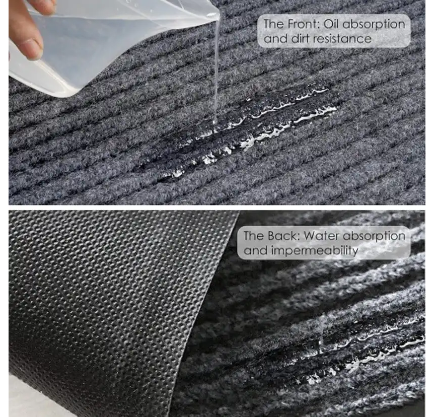 Commercial Grade Door Mat - Grey - 3' X 10' - Image 3