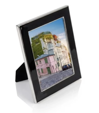 Mikasa Home Accents 5-Piece Enamel Metal Photo Frame Set ( Black) - Image 5