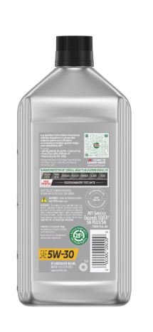Castrol GTX High Mileage Full Synthetic Motor Oil SAE 5W-30 - 6 Pack (1 Quart Bottles) - Image 4