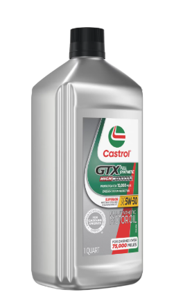 Castrol GTX High Mileage Full Synthetic Motor Oil SAE 5W-30 - 6 Pack (1 Quart Bottles) - Image 5