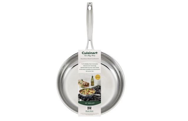Cuisinart Tri-Ply Pro Stainless Steel Skillet Set - 2 Piece (8.5 Inch & 10 Inch) - Image 5