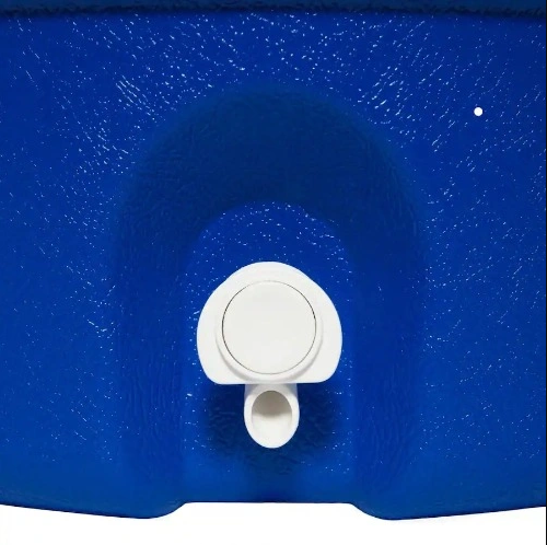 5 Gallon Heavy-duty Beverage Cooler - Blue/White - 18.9L - Image 4