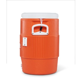 5 Gallon Heavy-duty Beverage Cooler - Orange - 18.9L