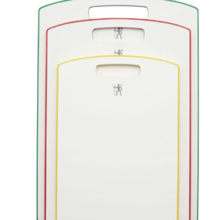 Henckels 3-Piece Non-Slip Polypropylene Cutting Board Set with Juice Grooves